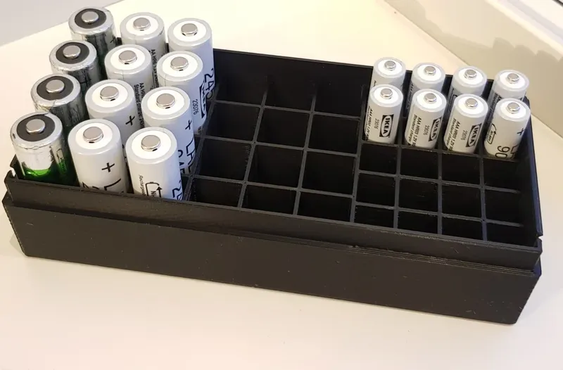 AA+AAA Multi Battery Box