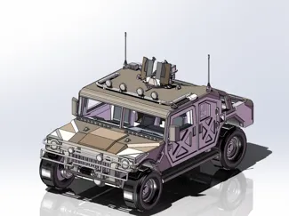 战地越野车/Battlefield off-road vehicles