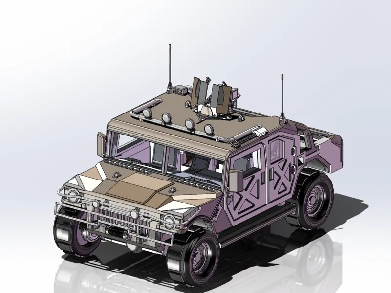 战地越野车/Battlefield off-road vehicles