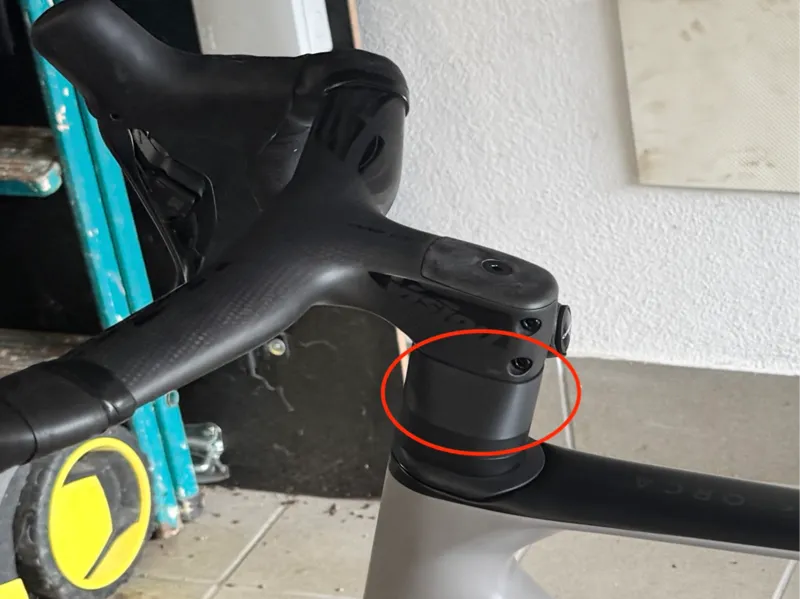 Orbea Orca Handlebar Spacer to Vision Metron 5D