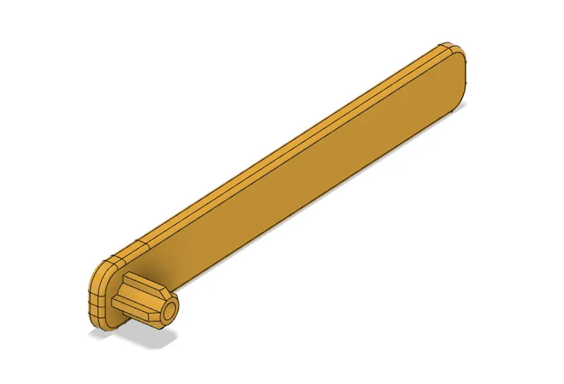 Spring tensioner for IKEA FRIDANS roller blinds
