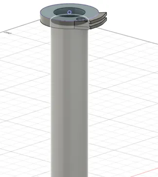 throttle grip on a pit bike