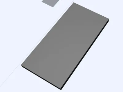 Testovací obdelník 40*20*2