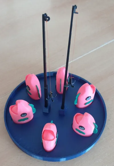 Fischteich für Angelspiel fishing king