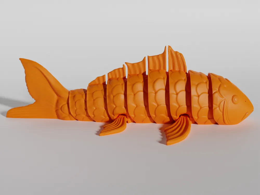 Articulating Koi Fish by LoveDuck - MakerWorld