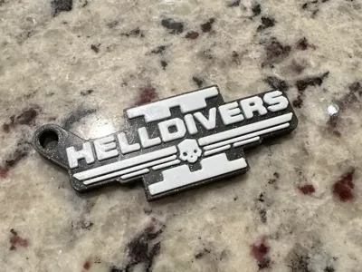 Helldivers Keychain