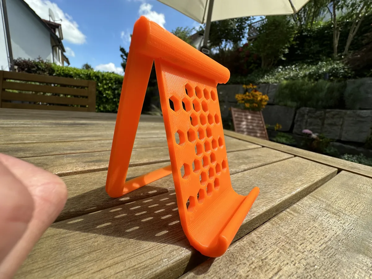Collapsible stand for phone or tablet - Free 3D Print Model - MakerWorld