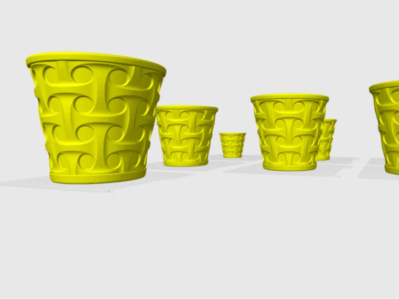 Geometric flowerpot