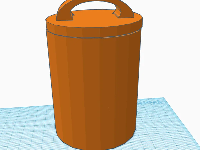 Mini Desk Trash Can!