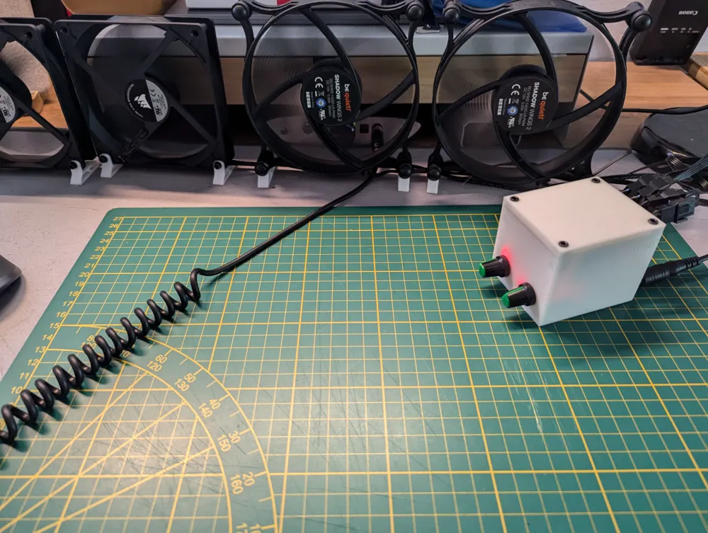 Control Box Pc Fans PWM PC fan controler box by clemea - MakerWorld