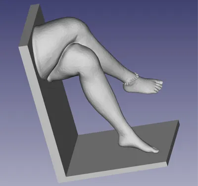 Book End Woman Legs