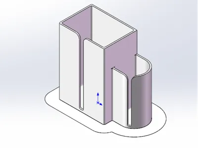 Wall-mounted tissue and garbage bag holder