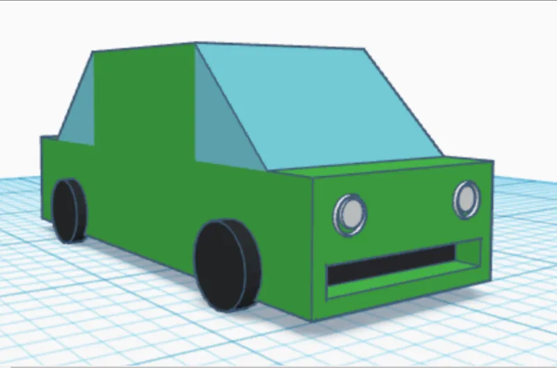 simple car