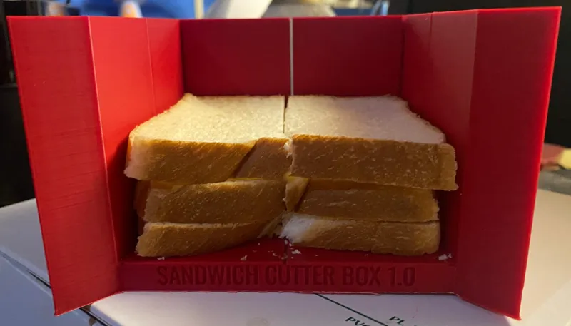 SANDWICH CUTTER BOX