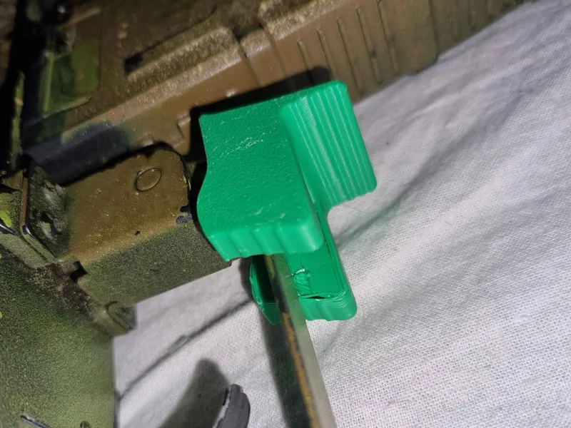 AK extended mag release  ASG