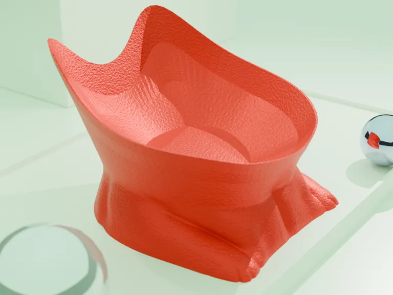 Cat-shaped cat feeder