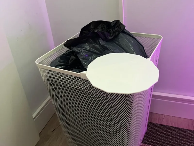 Support for Ikea bin