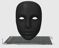 Masque vierge à personnaliser — photo 1