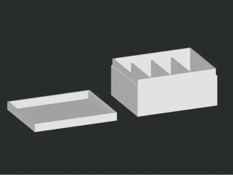 Separated Storage Box