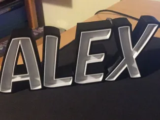 LED-Sign FINJA