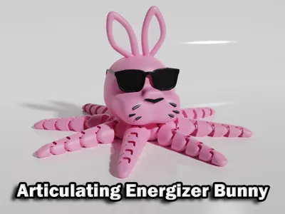 Articulating Energizer Bunny