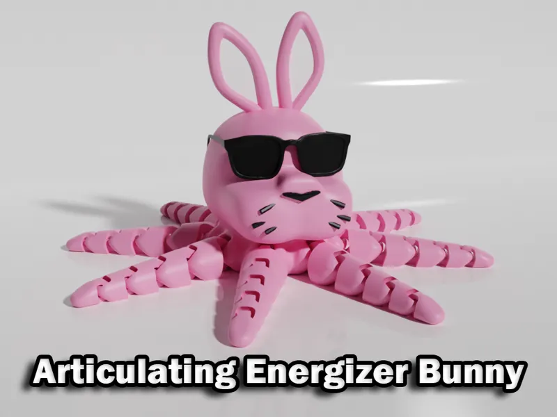 Articulating Energizer Bunny