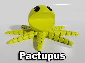 Pactupus (Articulating Pac Man)