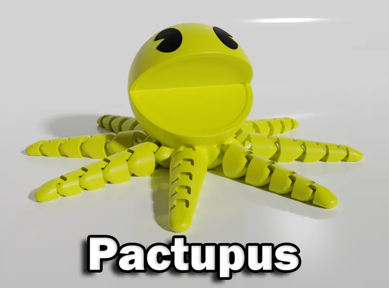 Pactupus (Articulating Pac Man)