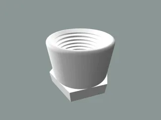 1/2 NPT Threaded Pipe Cap