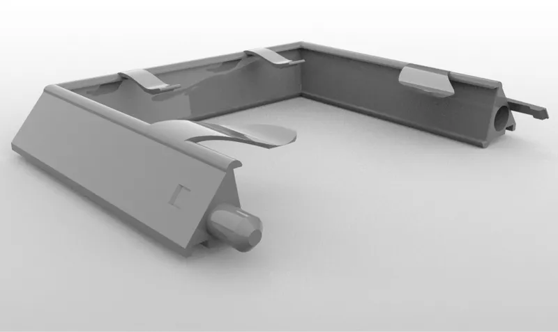 Clip-On Saturn 4 Build Plate Holder for Mercury X