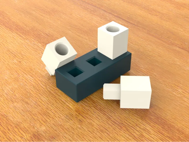 Modular pen stand mini