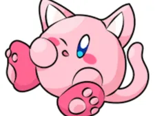 Definitely Not Kirby With Cat Ears