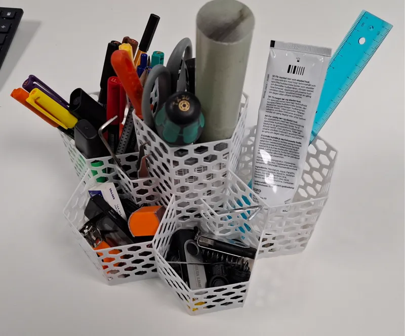 Organizer, pen holder, pencil and other things