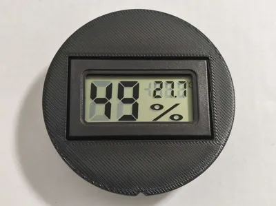 Digital hygrometer bracket for Nakabayashi dry box