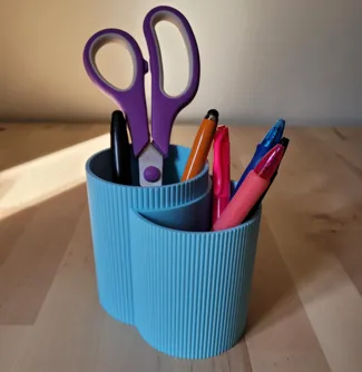 Cloud Blue Desk Accessory