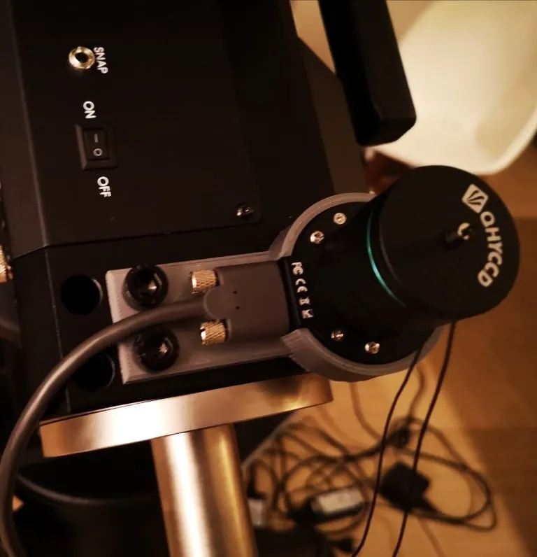 QHY Polemaster adapters for EQ8-R / HEQ5