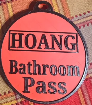 Restroom Pass