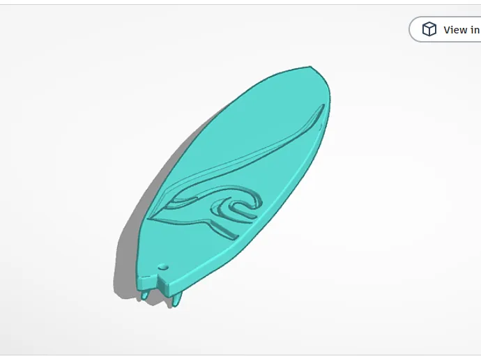 Finger Surfboard For Water Or Air
