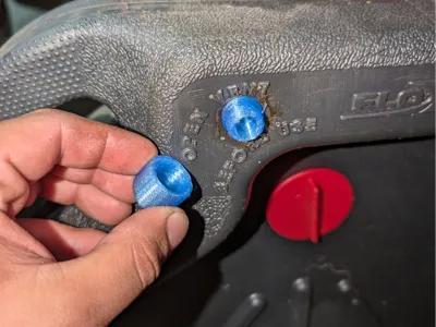 Oil drain pan breather- screw on 