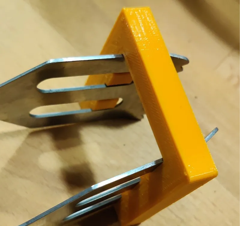 BBQ tong clamp - Grillzangen Klammer