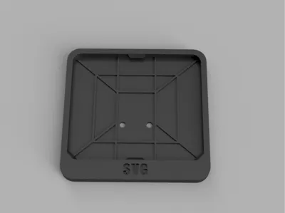 Kentekenhouder/LicencePlateHolder geel/blauw NL