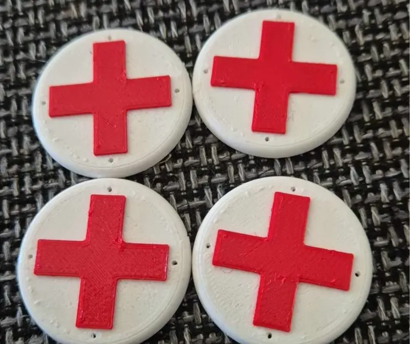 Simple Red cross 