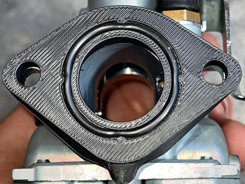 KLX110 VM22-133 carb adapter plate