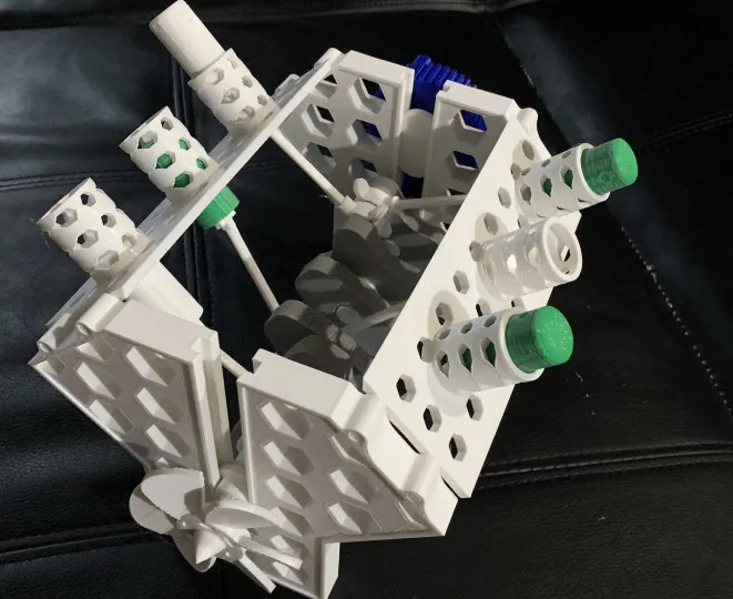 Simple V6 Engine