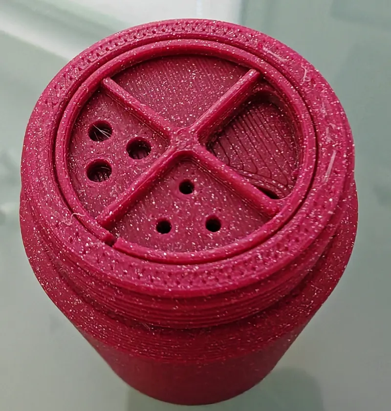 Modified Grid for Outdoor Salt and Pepper Shaker