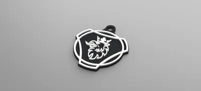 Scania keychain