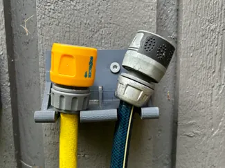 Garden hose holder