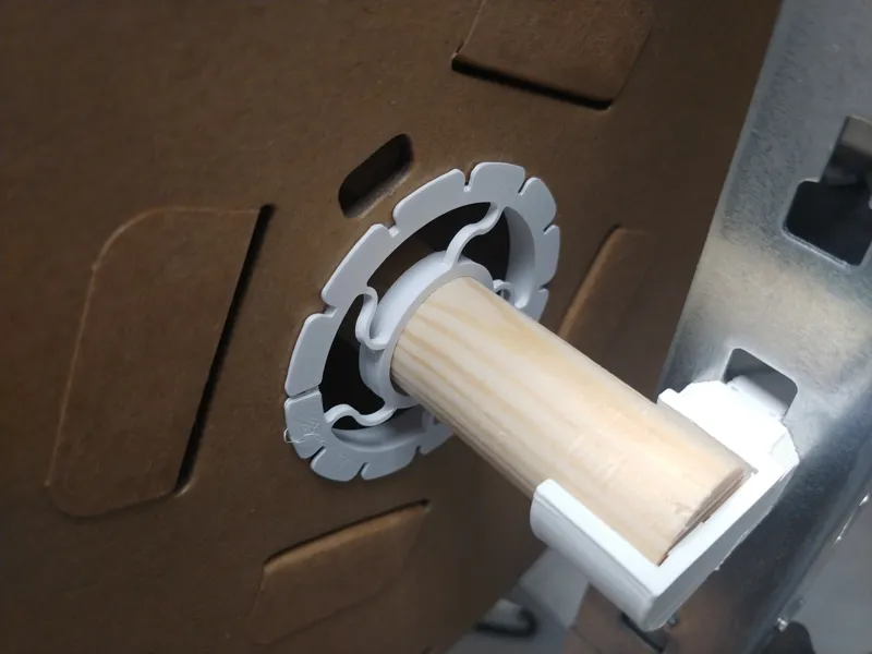 cardboard spool Adapter Polymaker (55 to 22mm rod)