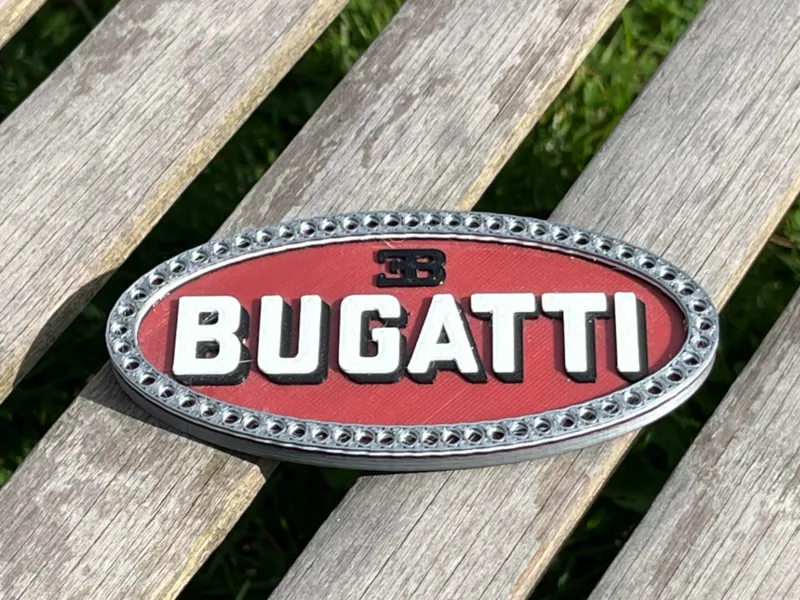 Multicolored Bugatti Logo (No AMS or such needed)