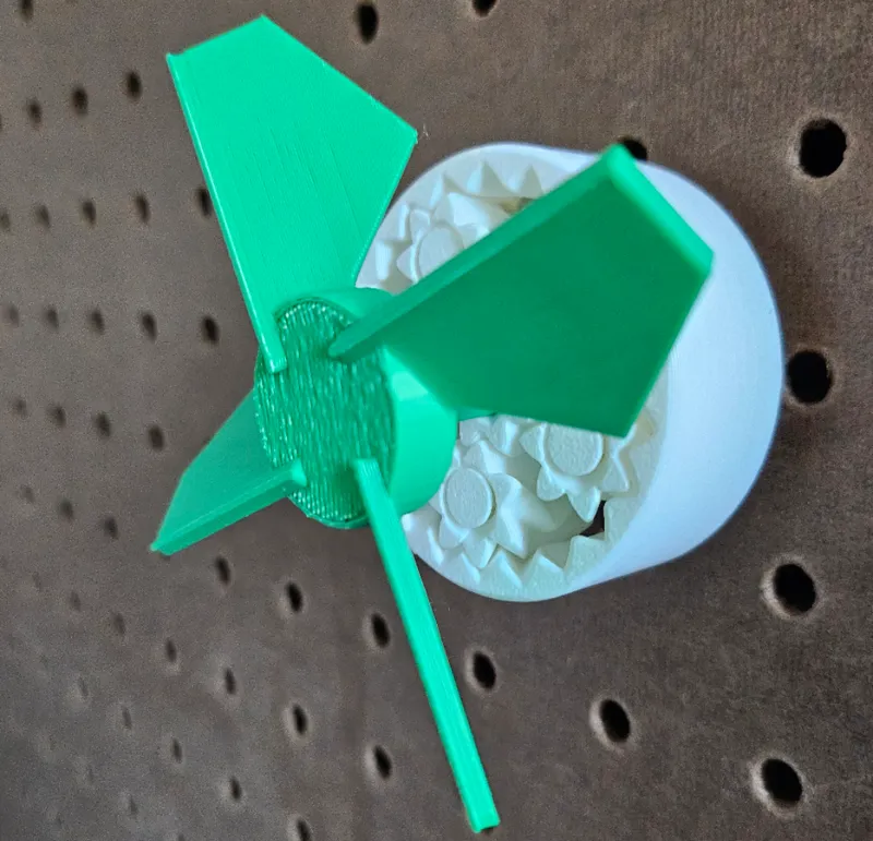 Fan for One-Piece Planetary Gear Box